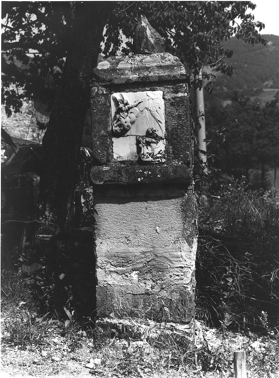 Annunciazione (formella) - ambito carrarese (sec. XVIII)