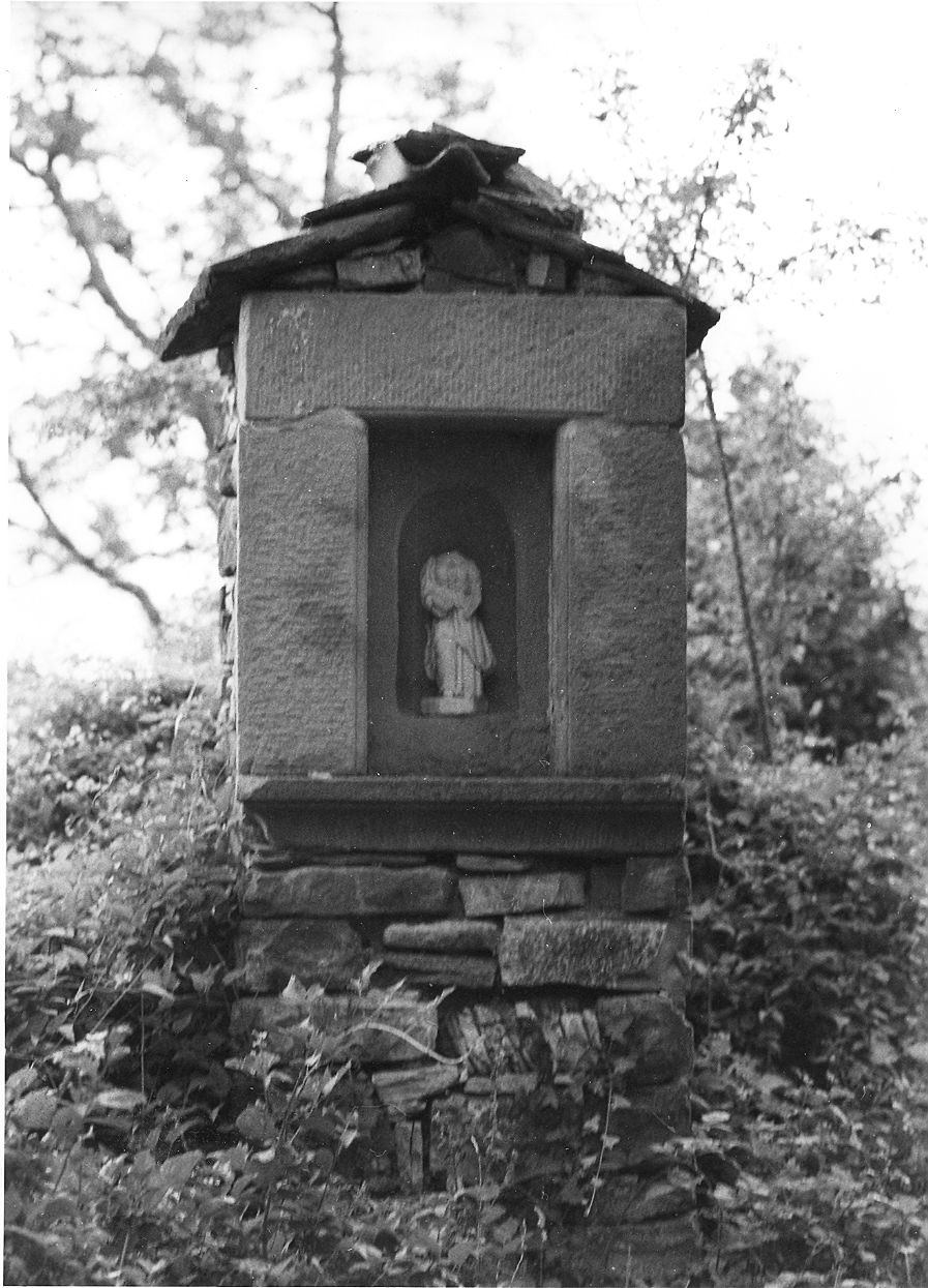 Santa Lucia (statuetta devozionale) - ambito carrarese (sec. XVIII)