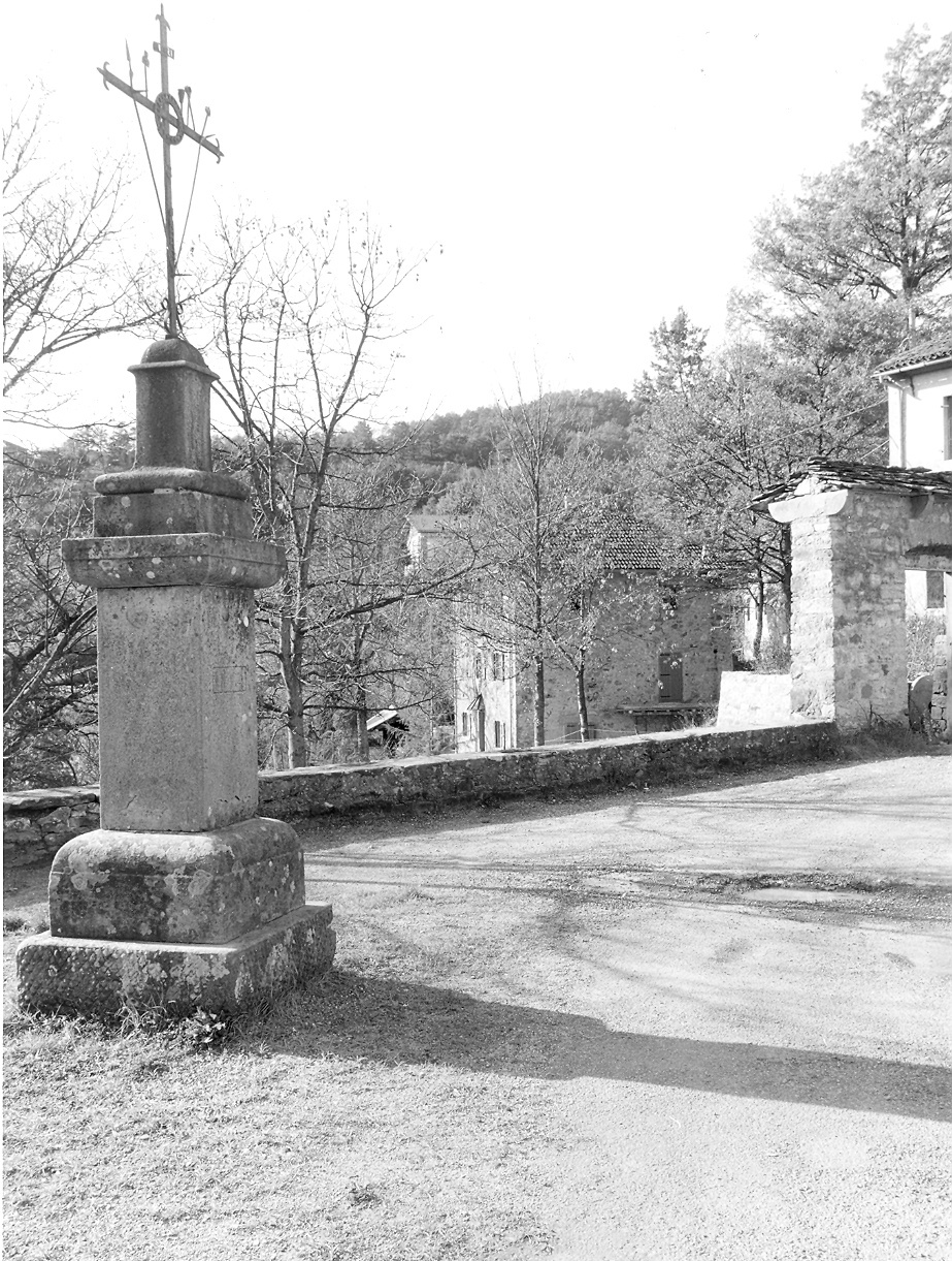 croce penitenziale - ambito parmense (sec. XIX)