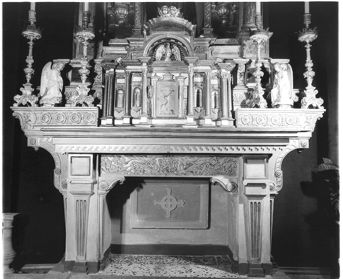 tabernacolo - a tempietto di Ceretti, bottega (bottega) (seconda metà sec. XVII)