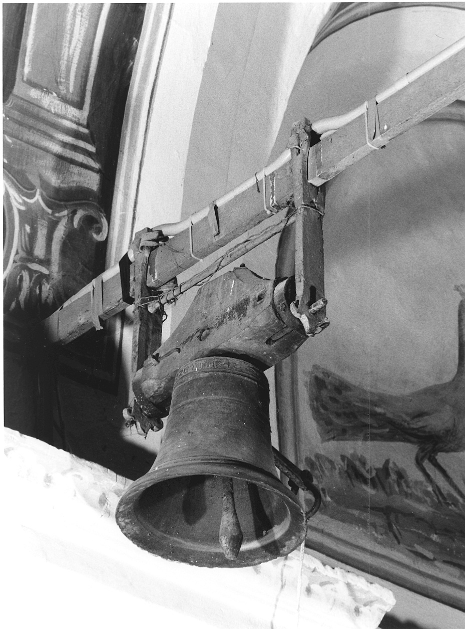 campanella di sacrestia - ambito parmense (prima metà sec. XVIII)