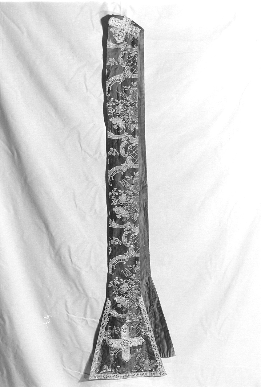 stola, elemento d'insieme - manifattura italiana (prima metà sec. XIX)