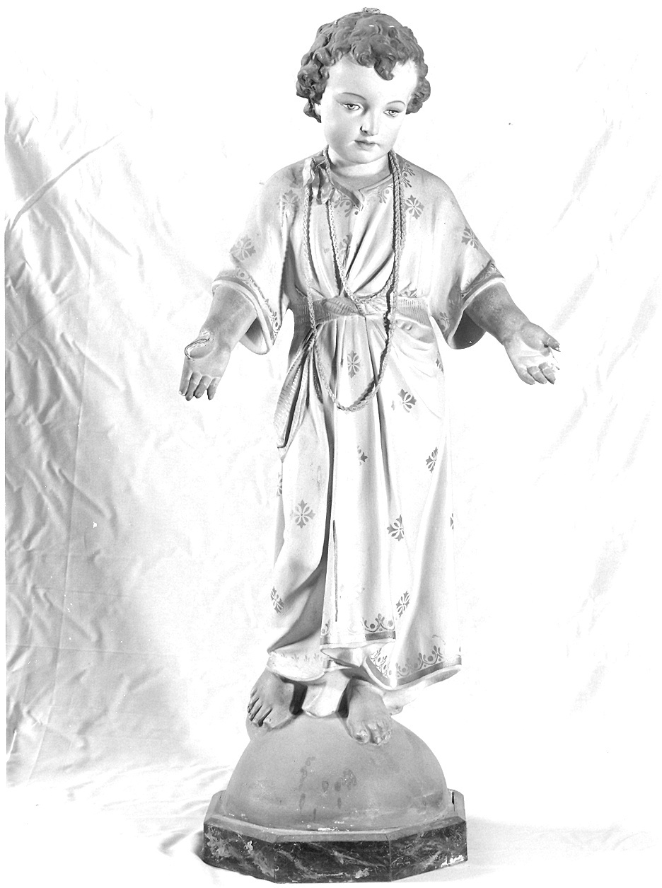 Gesù Bambino (statua) - ambito emiliano (inizio sec. XX)