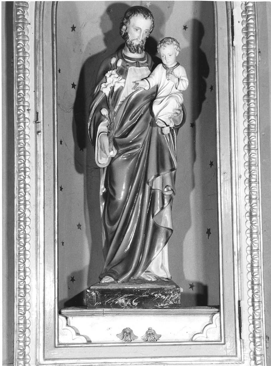 San Giuseppe e Gesù Bambino (statua) - ambito altoatesino (primo quarto sec. XX)
