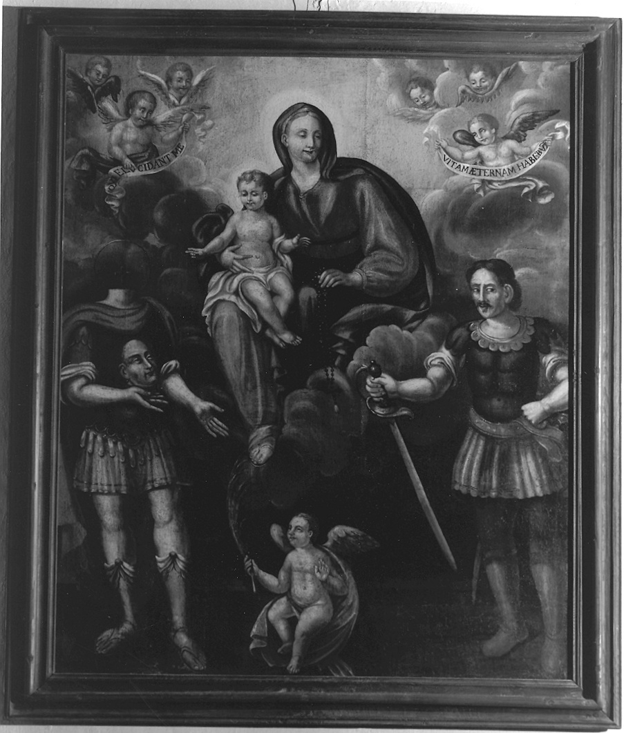 cornice di dipinto - ambito parmense (primo quarto sec. XVII)