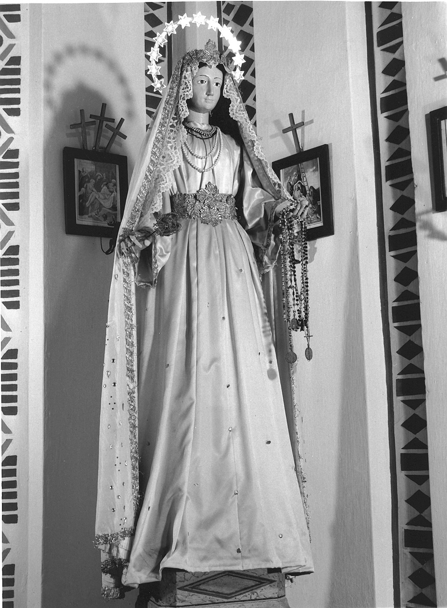 Madonna del Rosario (manichino) - ambito toscano (secondo quarto sec. XIX)