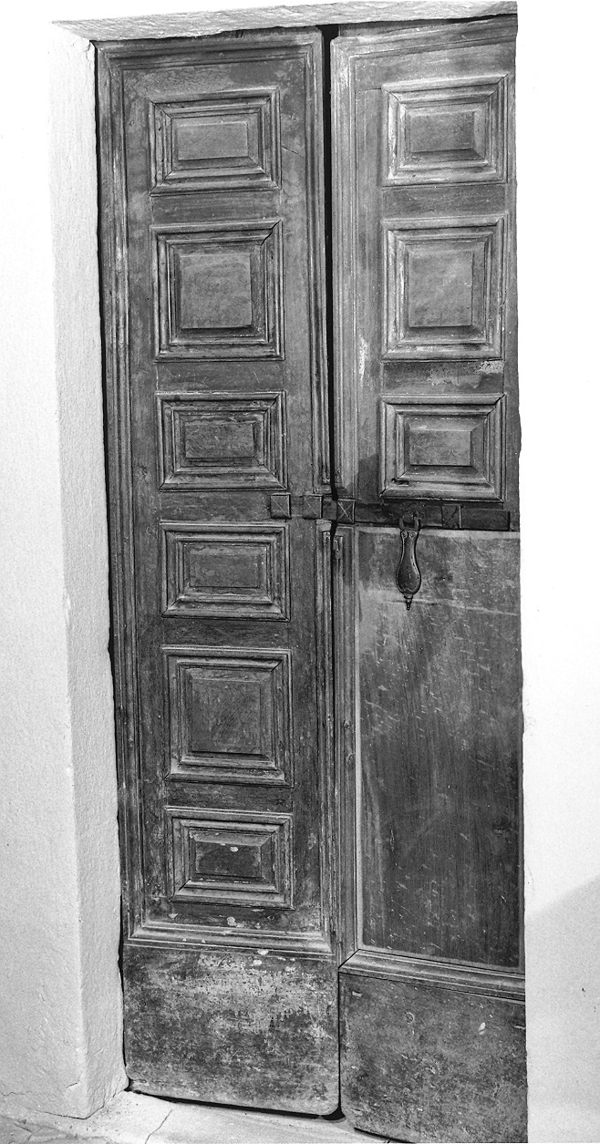 portone - a due battenti - ambito parmense (secondo quarto sec. XVII)