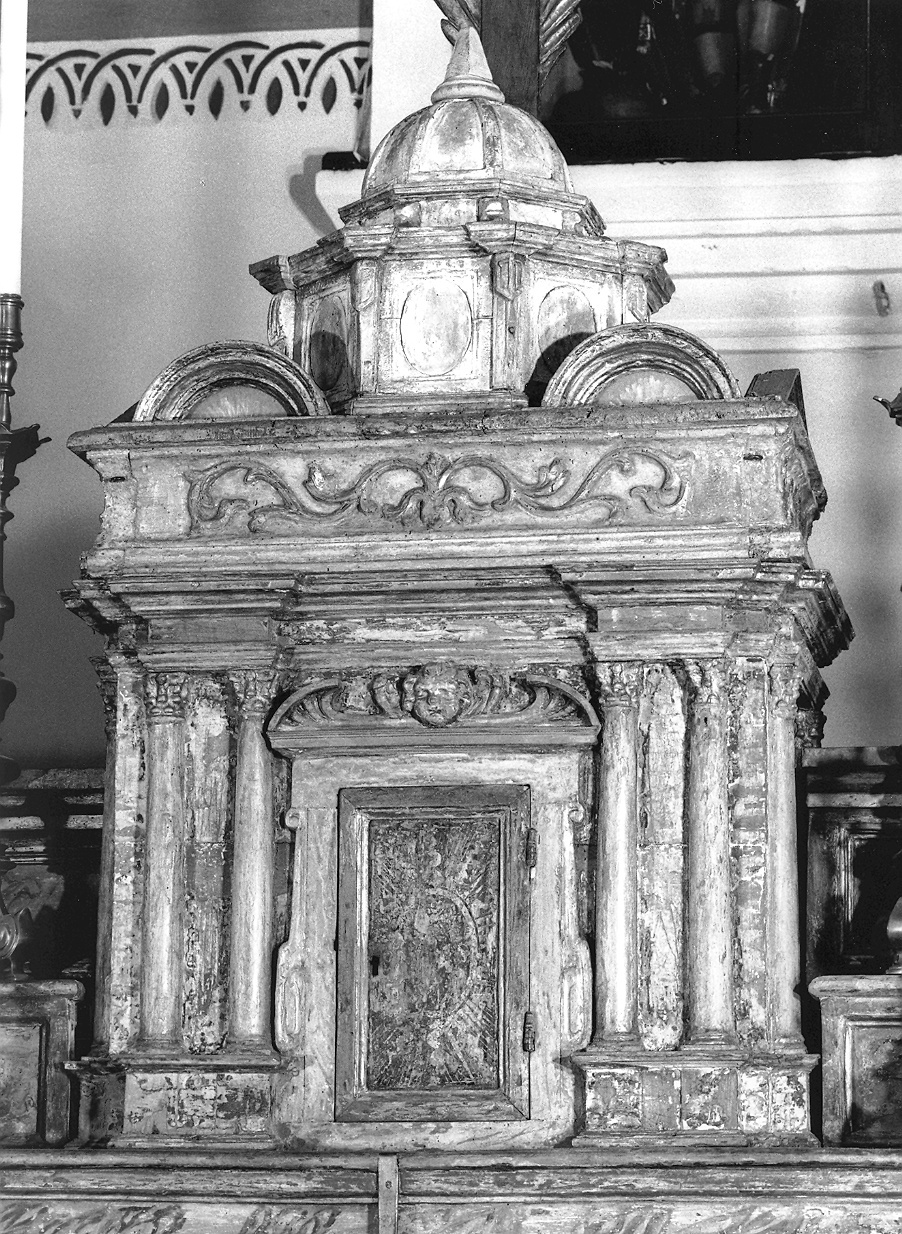 gradino d'altare di Ceccati Antonio (bottega) (prima metà sec. XVII)