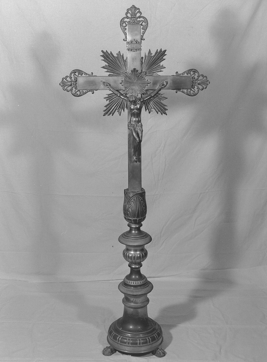 croce d'altare - ambito parmense (metà sec. XIX)