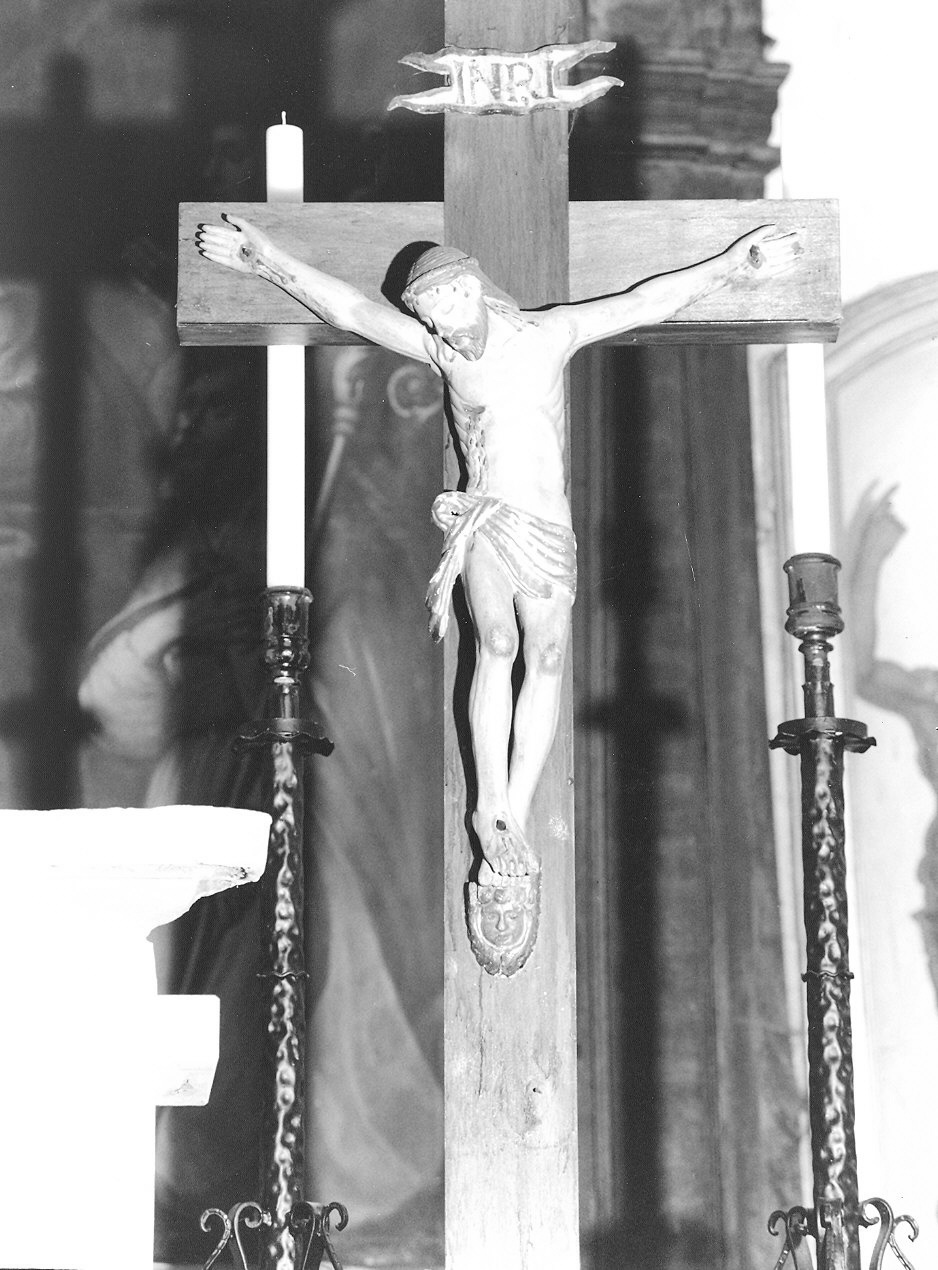 crocifisso - ambito altoatesino (fine/inizio secc. XIX/ XX)