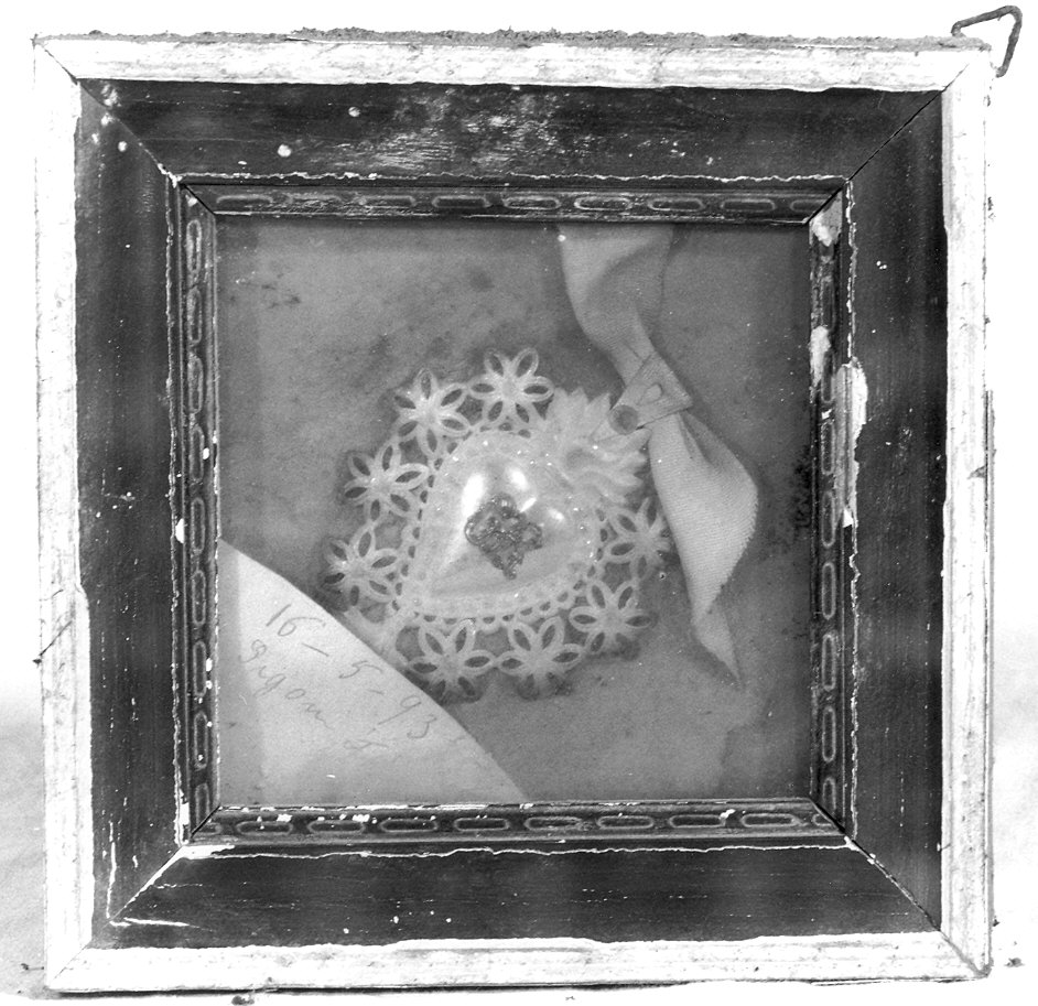 Sacro Cuore di Maria (ex voto) - produzione parmense (sec. XIX)
