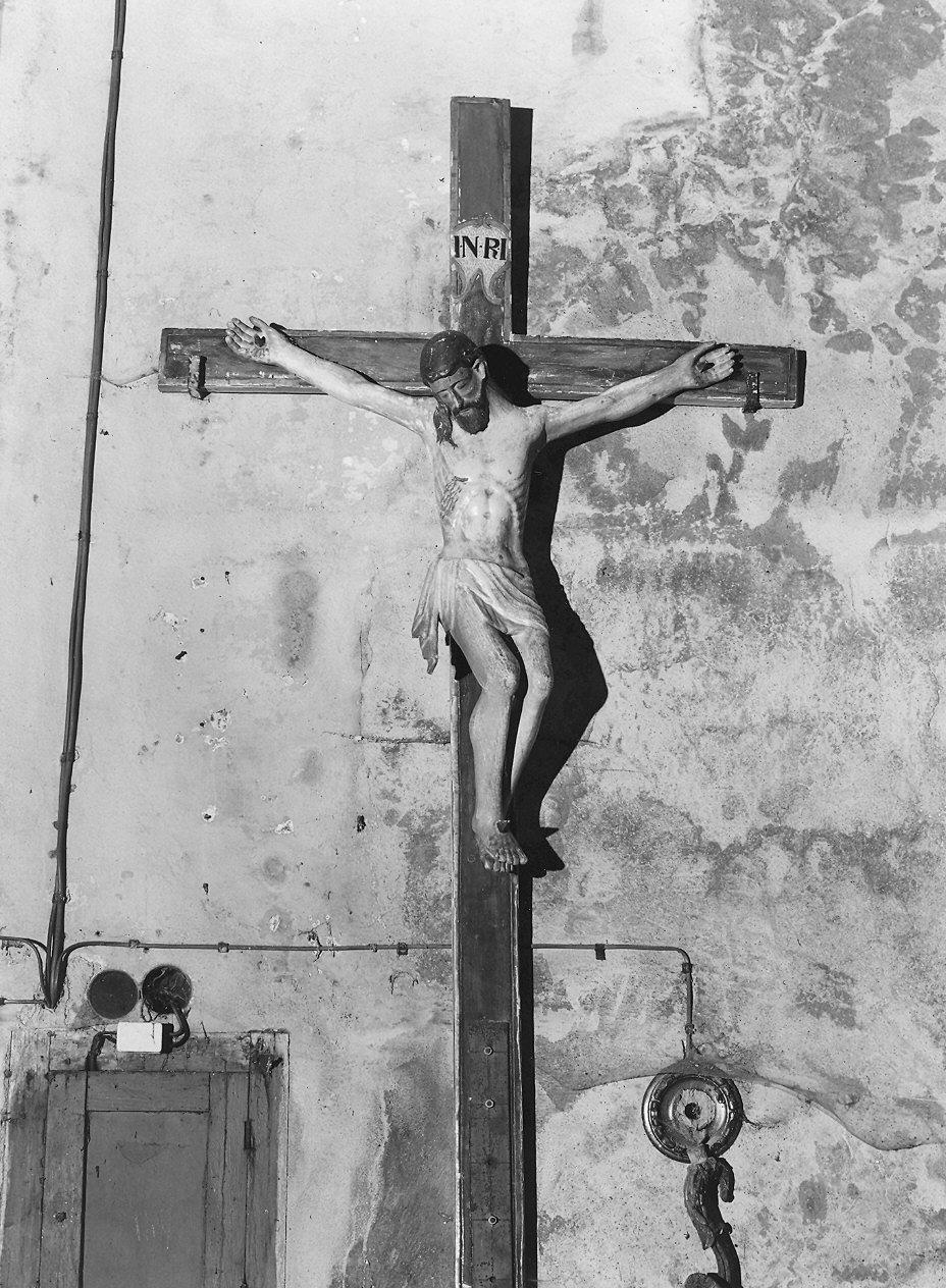 crocifisso - ambito altoatesino (primo quarto sec. XX)