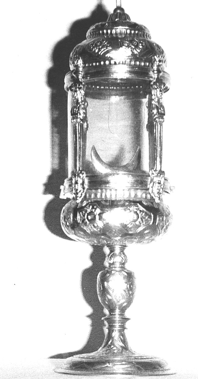 ostensorio architettonico - ambito parmense (metà sec. XVII)