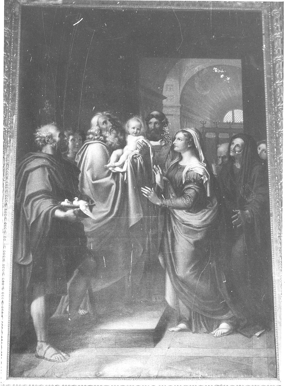 purificazione della Madonna (dipinto) di Tebaldi Giovanni (sec. XIX)