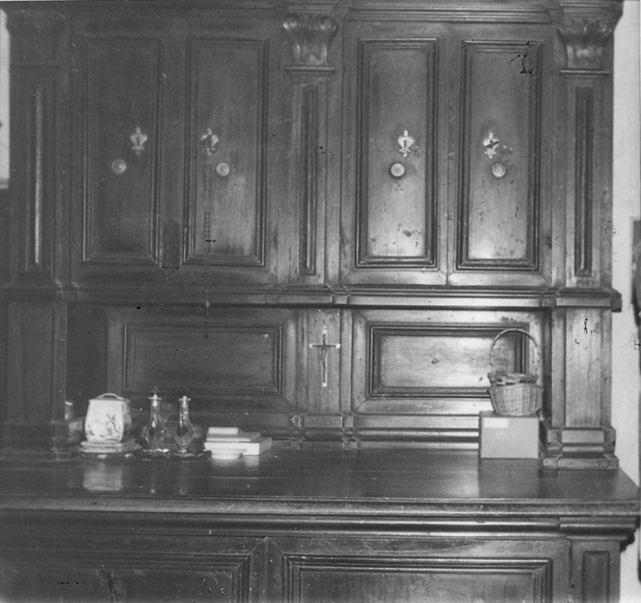 armadio da sacrestia di Adorni Francesco, Sani Cristiano (sec. XVII)