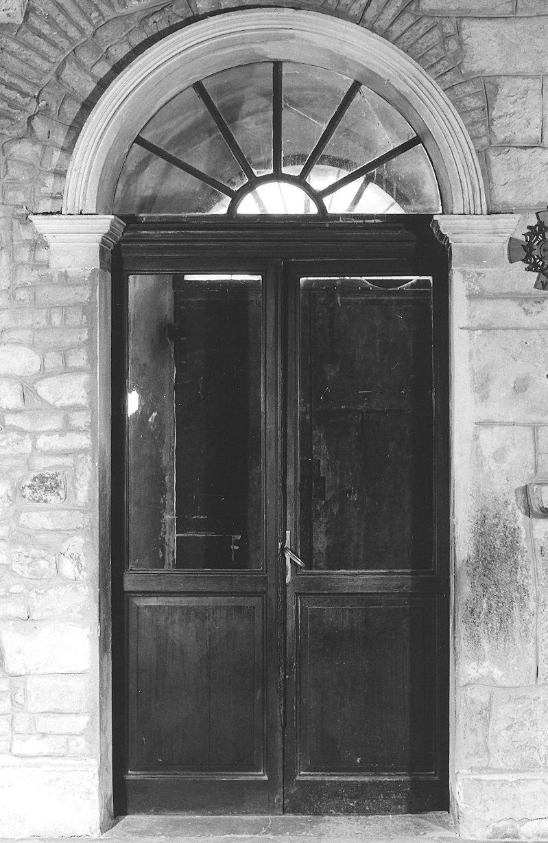 bussola d'ingresso - ambito parmense (metà sec. XIX)