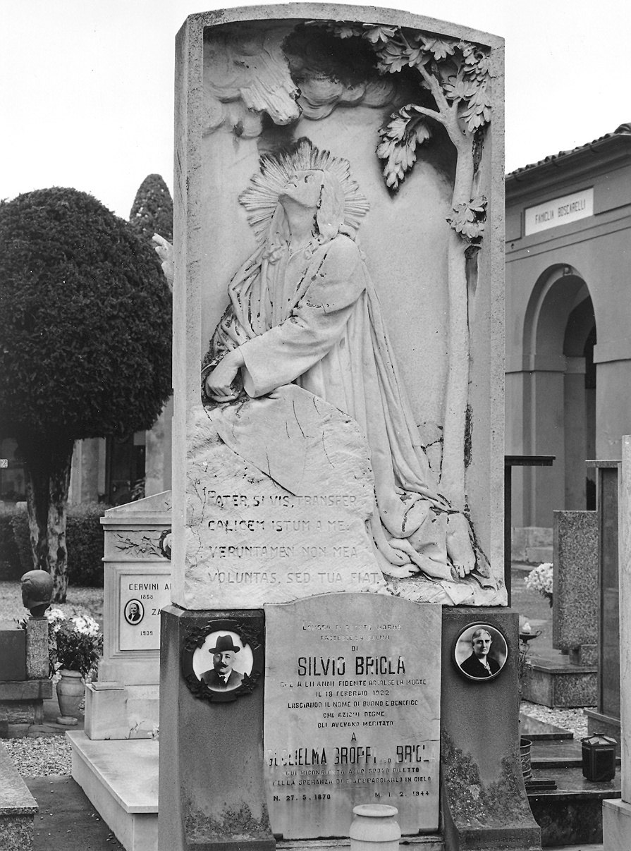 monumento funebre - a lastra - ambito piacentino (sec. XX)