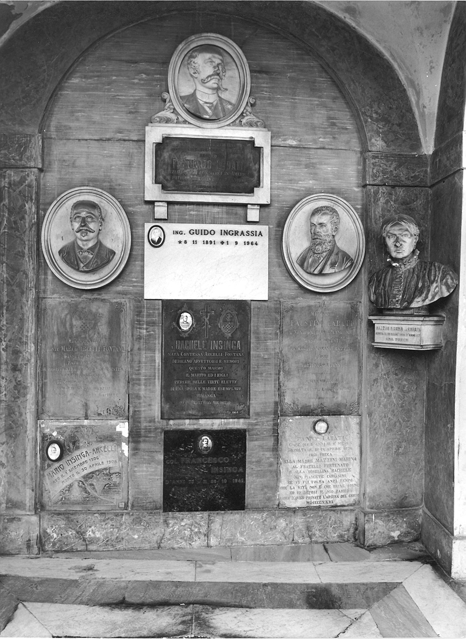 monumento funebre - a cappella di Ditta Monti (fine/inizio secc. XIX/ XX)