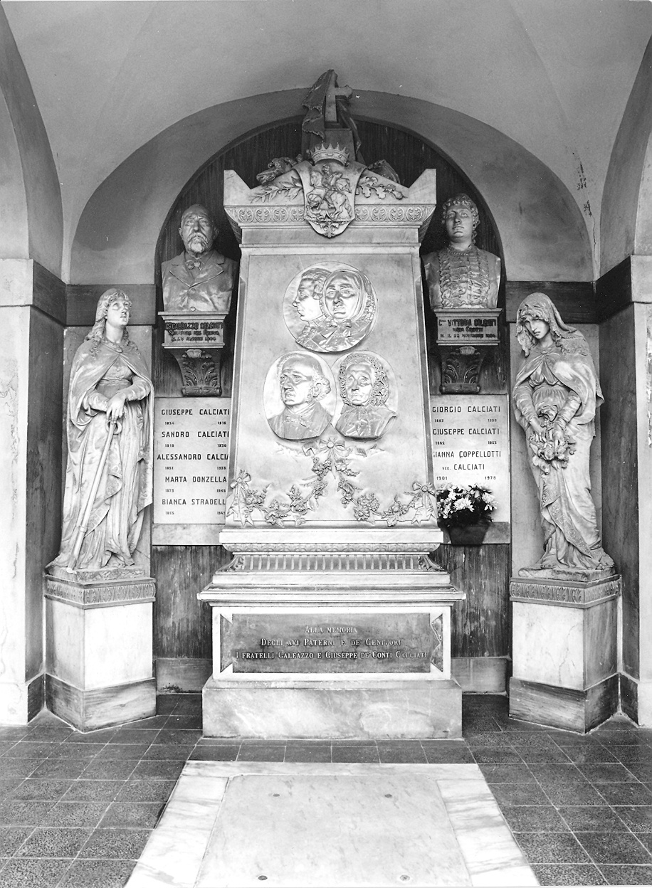 monumento funebre - a cappella di Ditta Monti (fine sec. XIX)