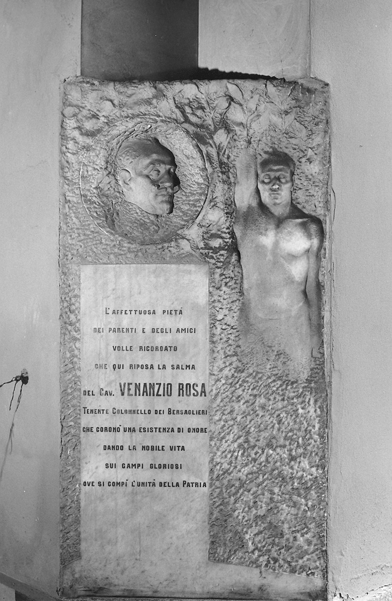 lapide commemorativa - ambito piacentino (sec. XX)