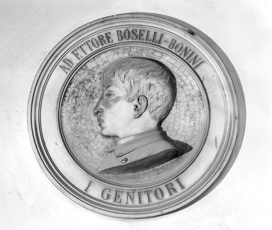 lapide commemorativa di Massari Ferruccio (sec. XIX)