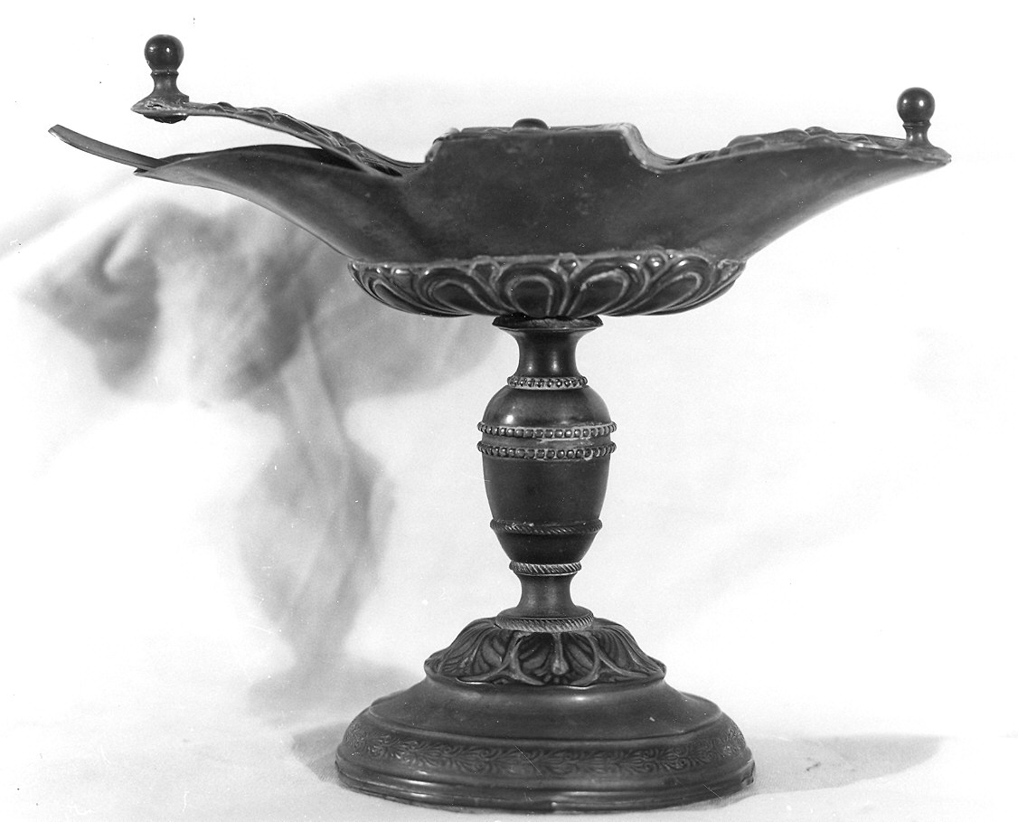 navicella portaincenso - ambito parmense (sec. XIX)