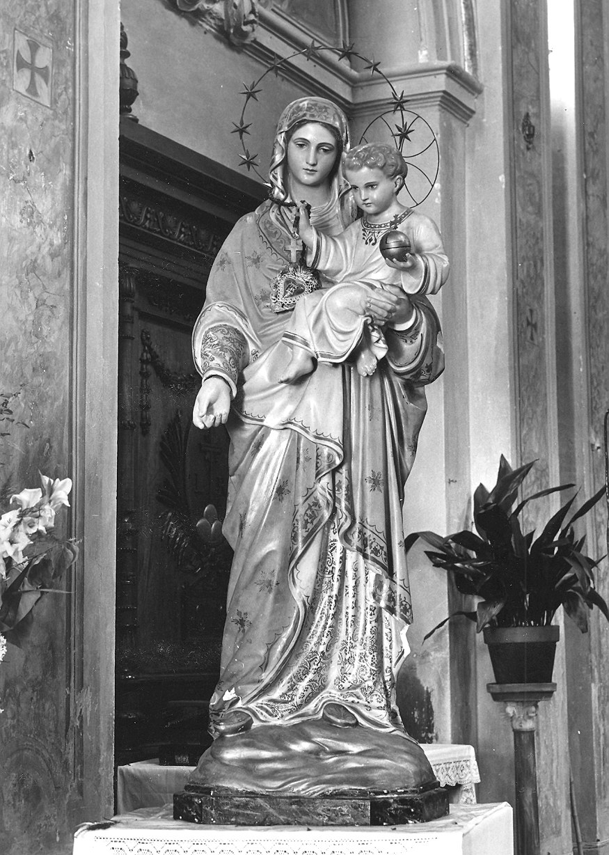 Madonna del Rosario (statua) - ambito emiliano (sec. XIX)