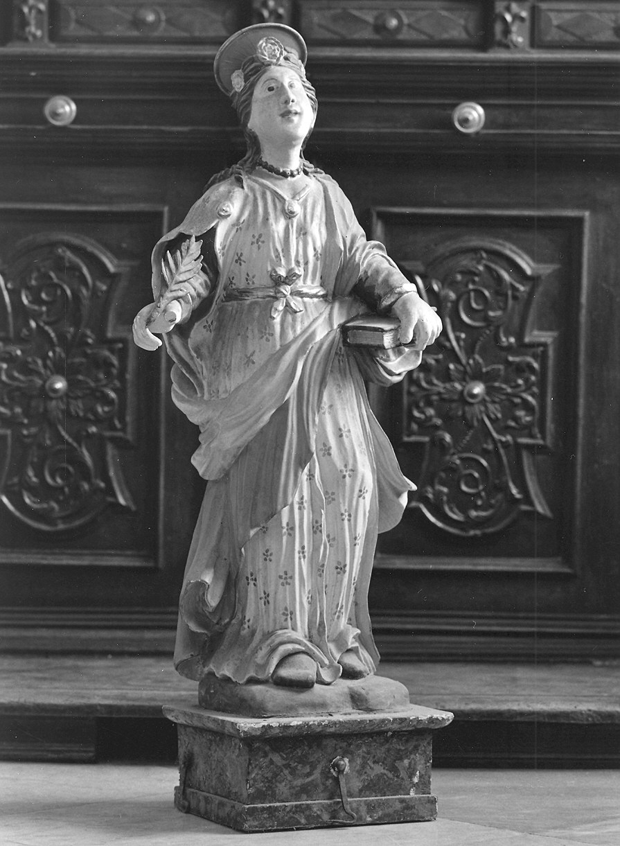 Sant'Agata (statua) - ambito piacentino (sec. XVIII)