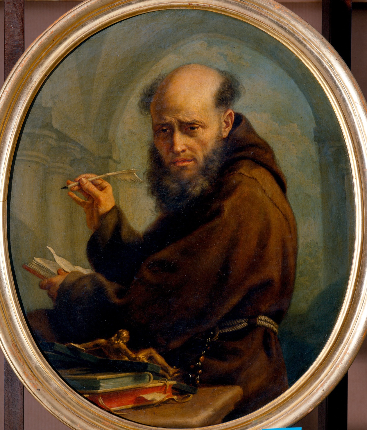 beato Lorenzo da Brindisi (dipinto) di Callani Gaetano (sec. XVIII)