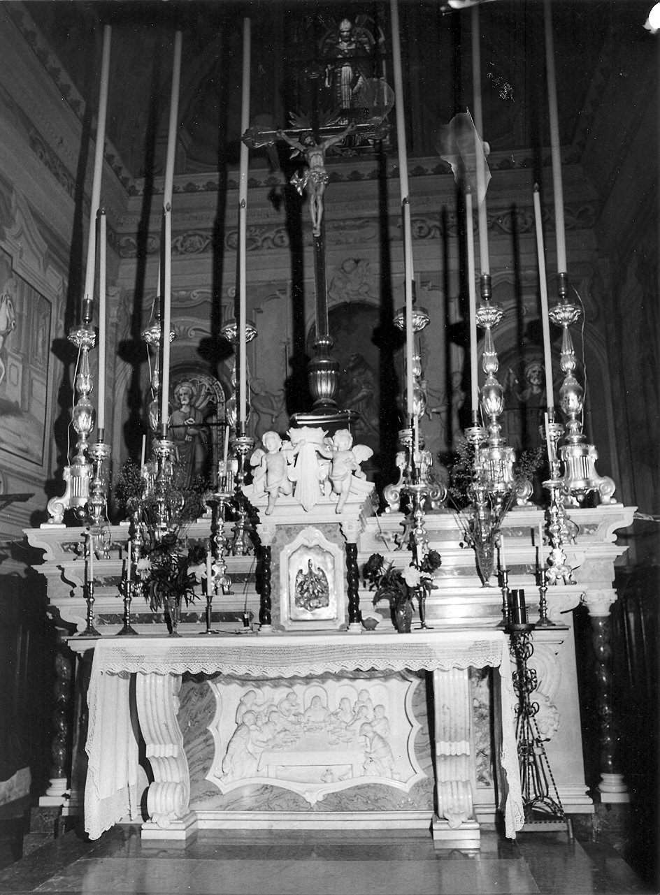 altare maggiore di Perotti Giuseppe, Berzolla Pietro (sec. XX)