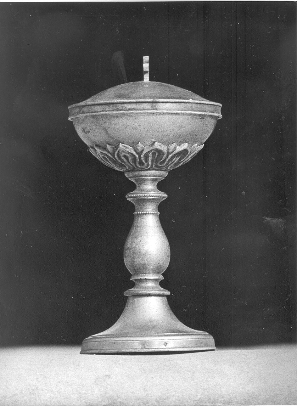 pisside - ambito piacentino (fine/inizio secc. XIX/ XX)