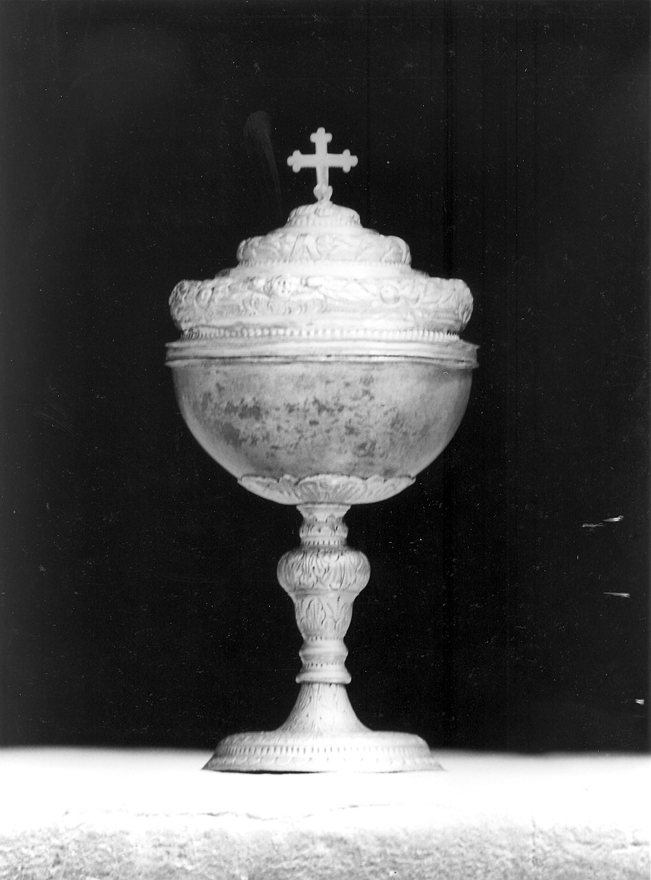 pisside - ambito piacentino (sec. XVII)