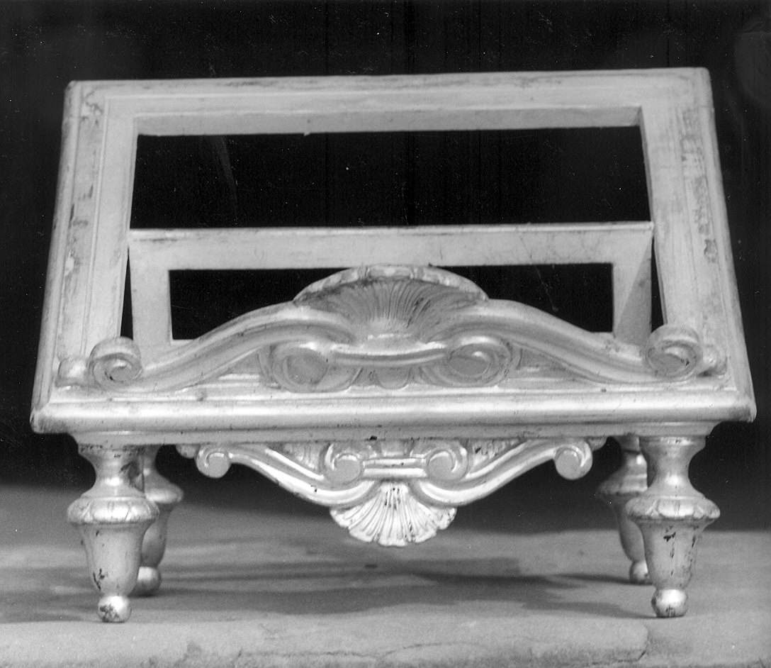 leggio - ambito piacentino (sec. XIX)