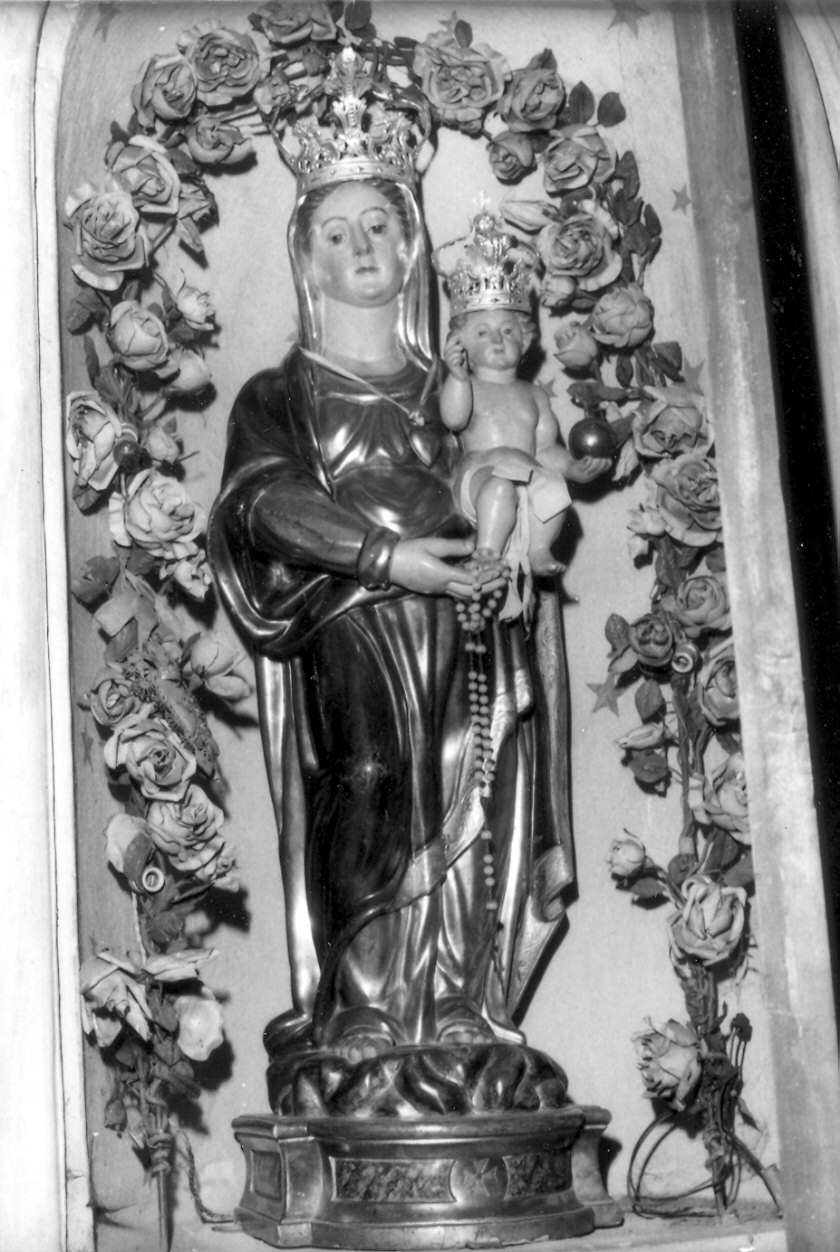 Madonna del Rosario (statua) - ambito piacentino (fine sec. XVIII)