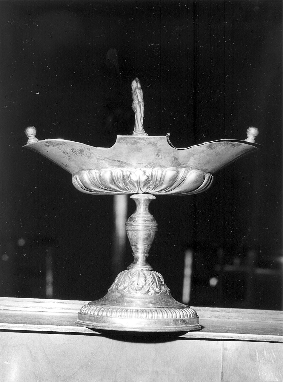 navicella portaincenso - ambito piacentino (sec. XIX)