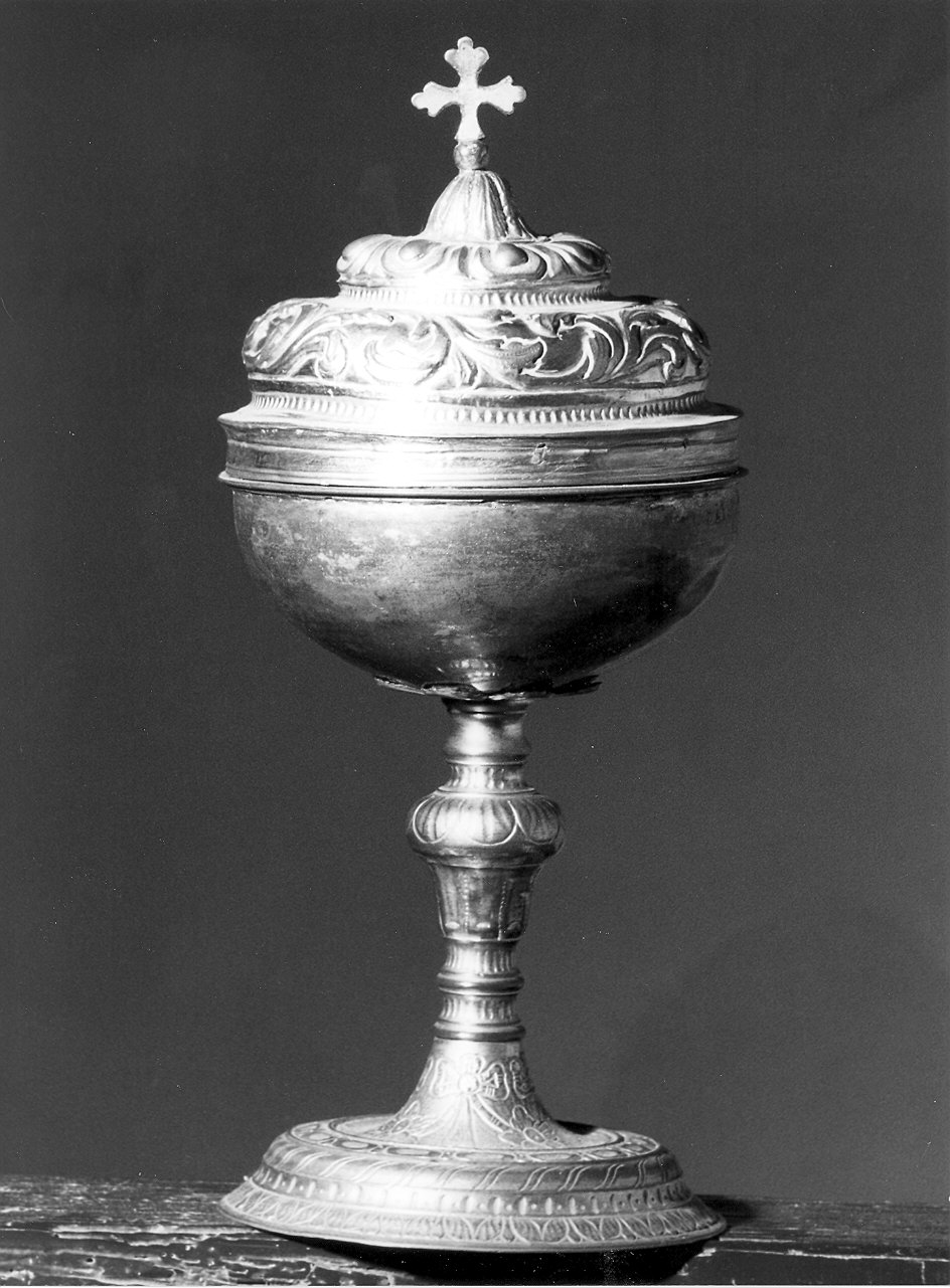 pisside - ambito piacentino (fine sec. XVIII)