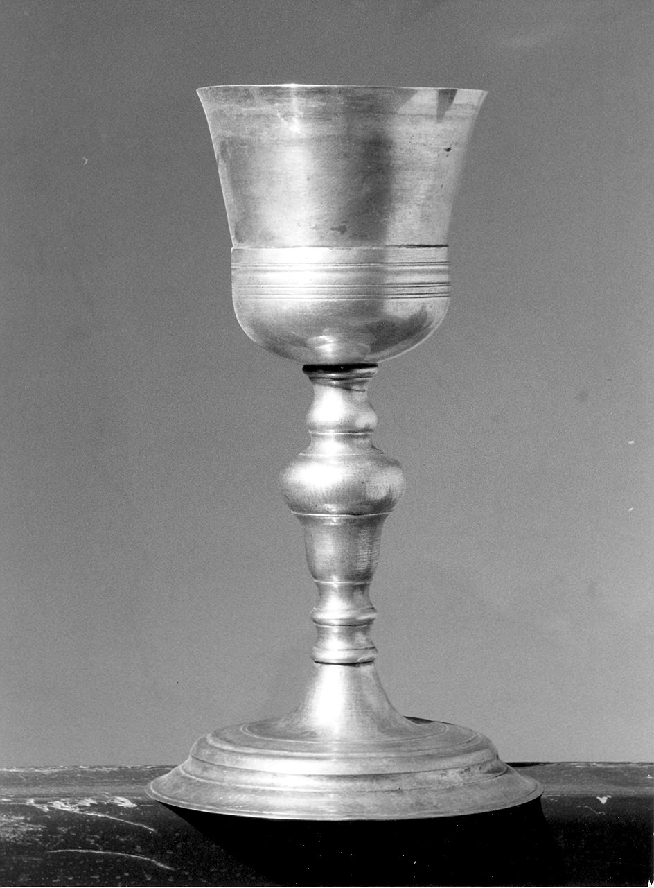 calice - ambito piacentino (fine/inizio secc. XVIII/ XIX)
