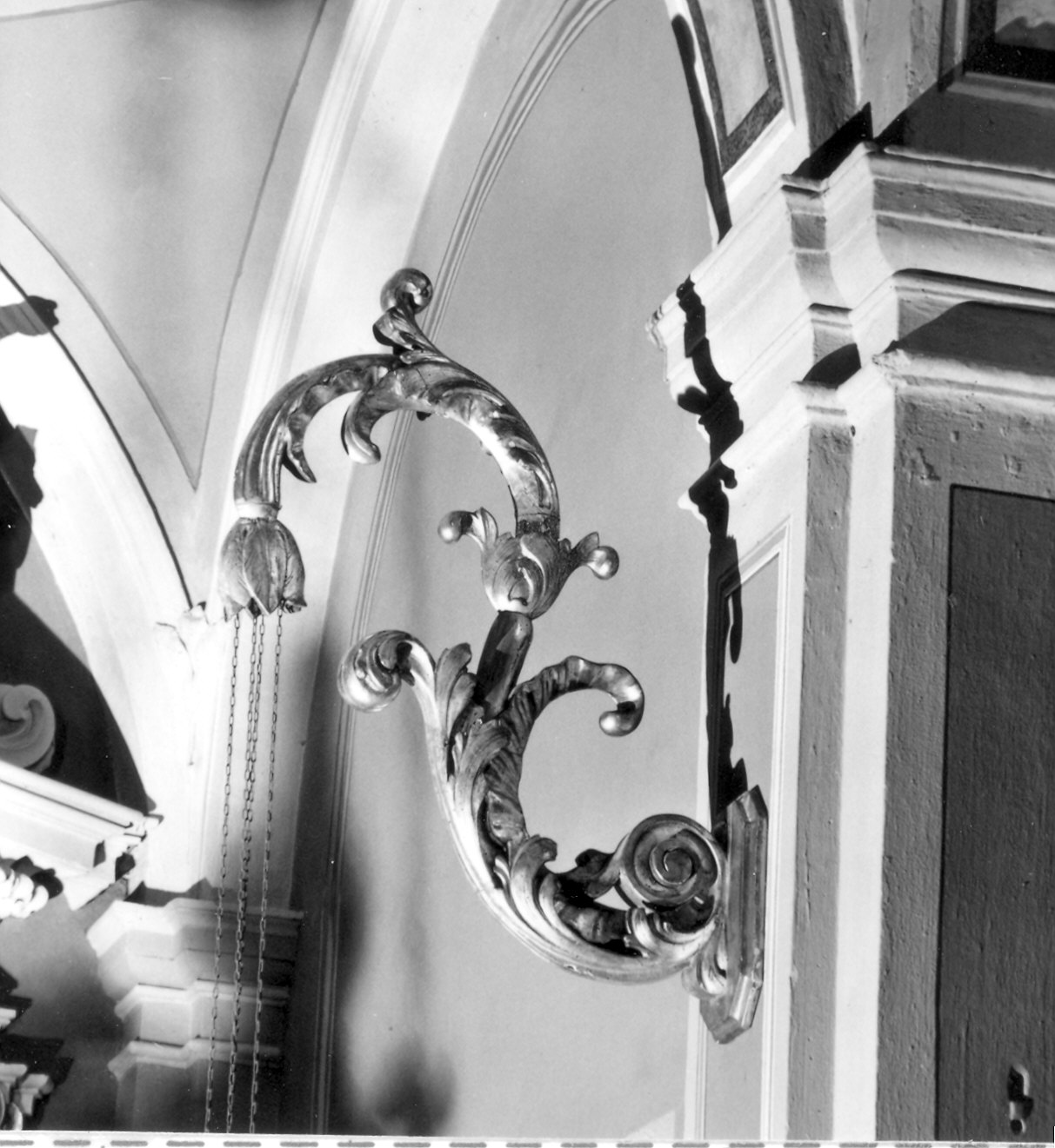 candeliere da parete, coppia - ambito piacentino (inizio sec. XIX)