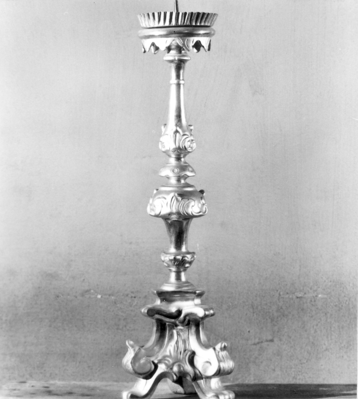 candeliere, serie - ambito piacentino (metà sec. XVIII)