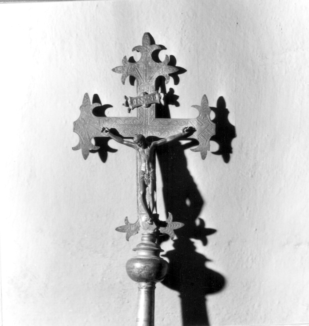 croce processionale - ambito piacentino (sec. XVII)