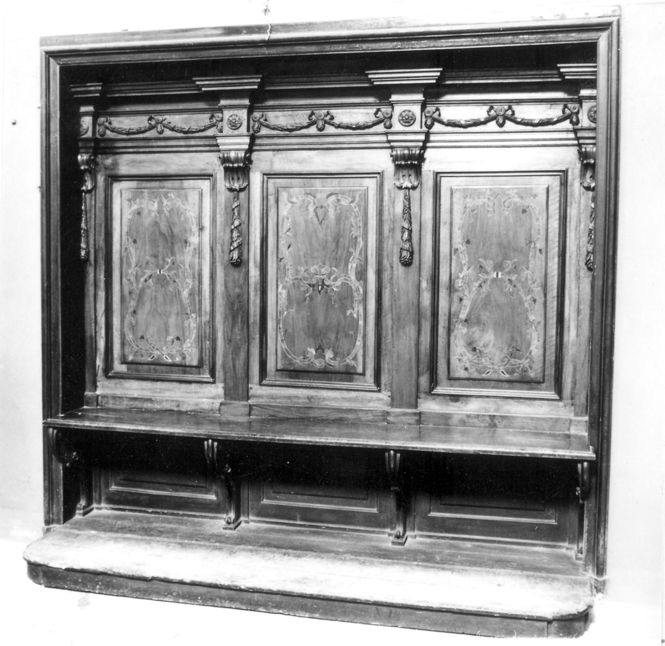 cattedra - ambito piacentino (sec. XVIII)