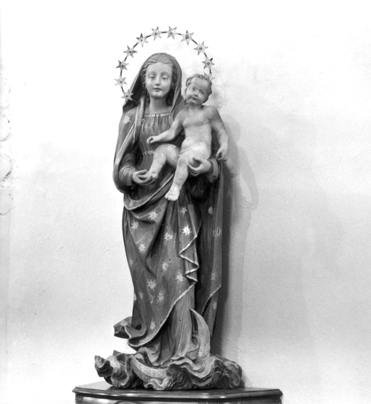 Madonna con Bambino (statua) - ambito piacentino (inizio sec. XVIII)