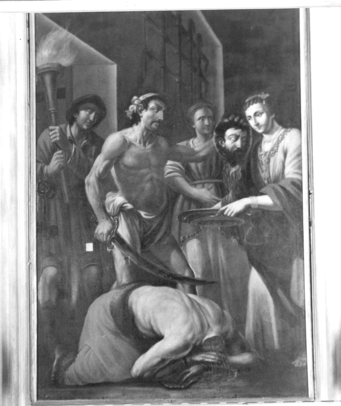 decapitazione di San Giovanni Battista (dipinto) - ambito emiliano (seconda metà sec. XVII)