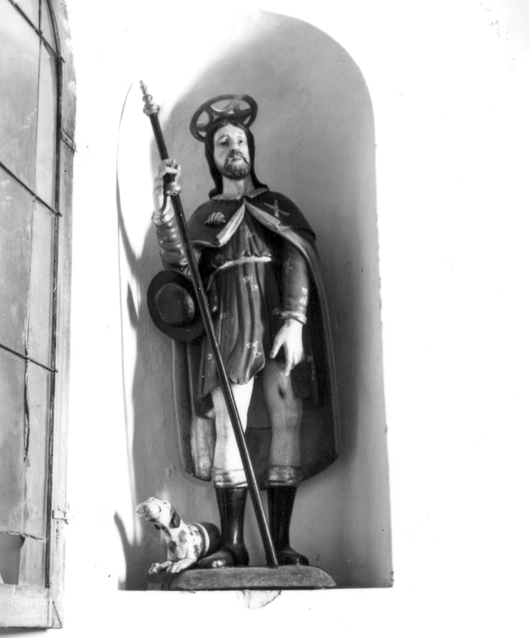 San Rocco (statua) - ambito piacentino (sec. XVII)