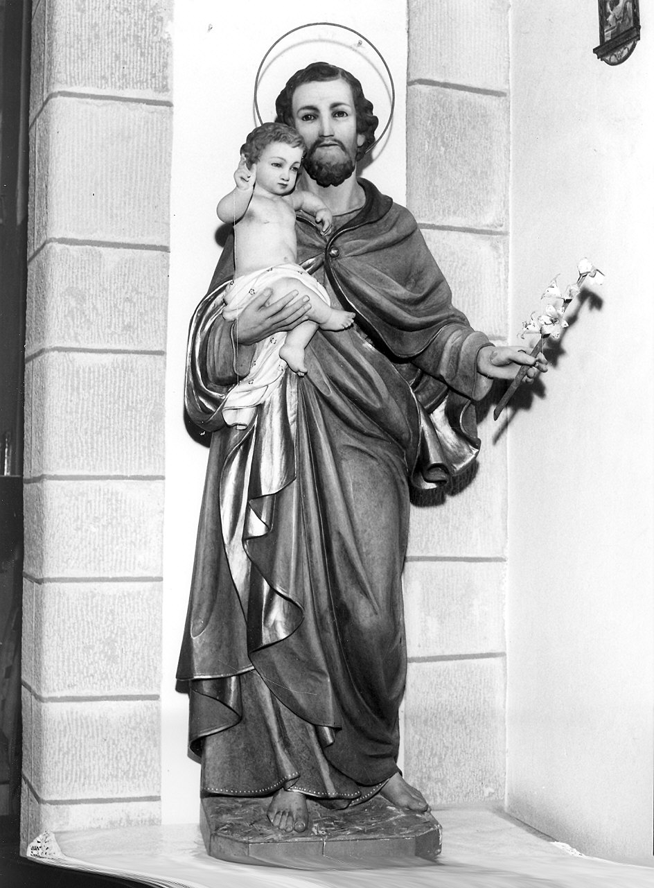 San Giuseppe (statua) - produzione altoatesina (inizio sec. XX)