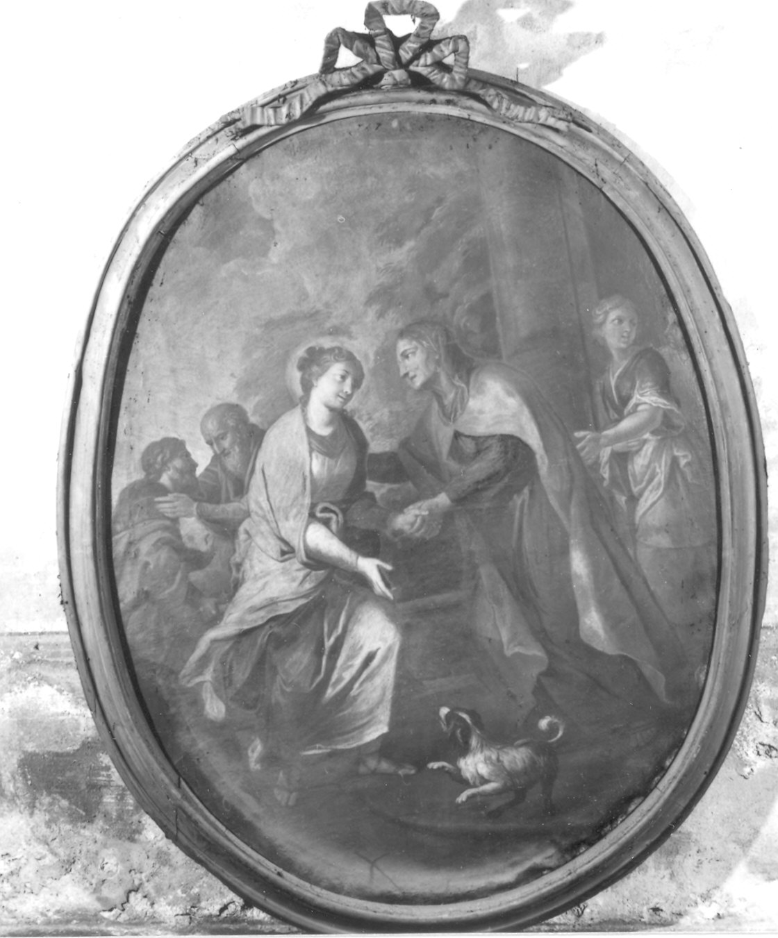 visitazione (dipinto) - ambito ligure (prima metà sec. XVIII)