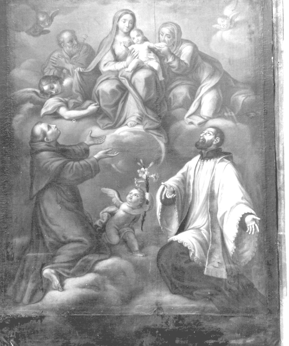 Madonna con Bambino (dipinto) di Avanzini Pietro Antonio (attribuito) (fine/inizio secc. XVII/ XVIII)