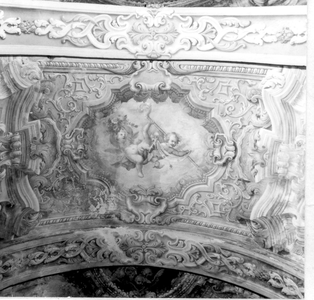 decorazione pittorica - ambito emiliano (sec. XVIII)