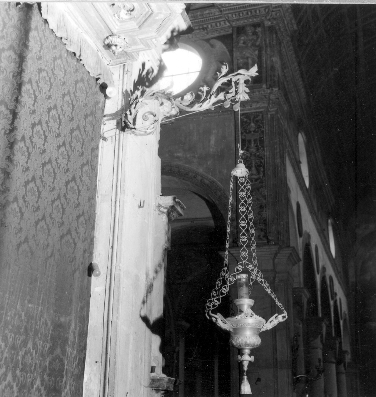 candeliere da parete - ambito piacentino (fine sec. XVII)