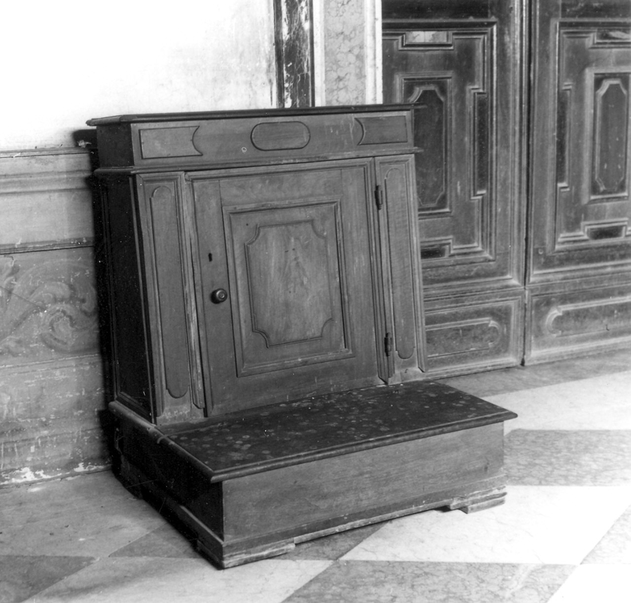 inginocchiatoio, coppia - ambito piacentino (sec. XVII)